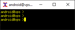 X11 Forwarding enabled- xterm Window