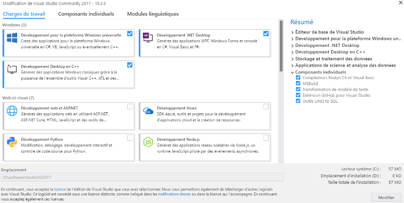 Visual Studio 2017 - Panel 1